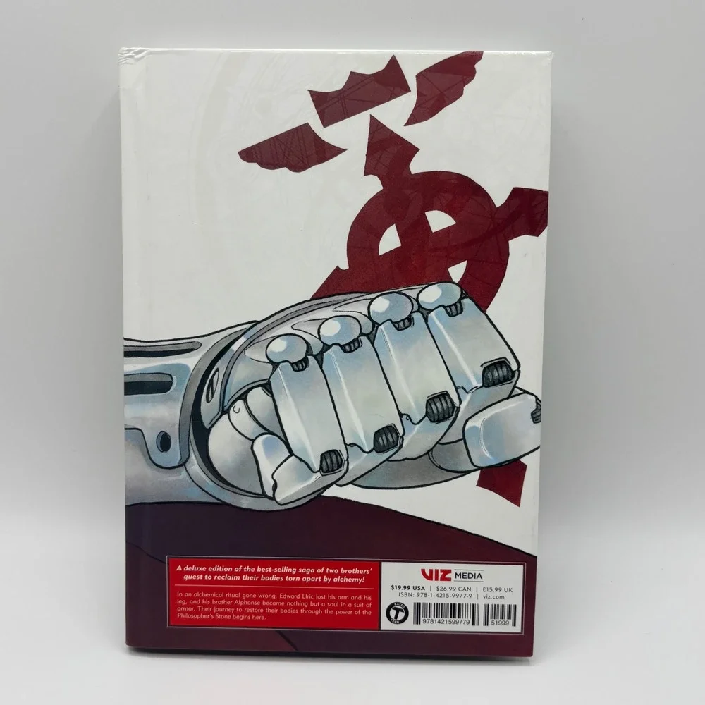 Viz Media Manga Fullmetal Alchemist Fullmetal Edition Vol 1 Hardcover GREAT USED